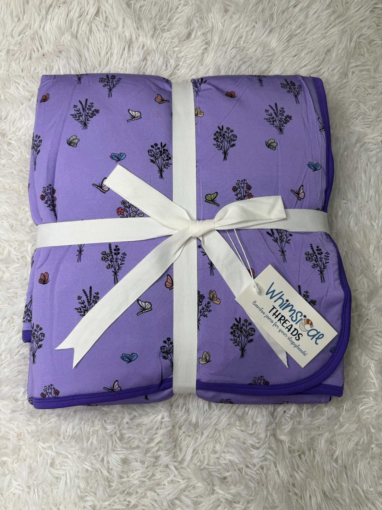 VIOLET’S VALLEY TODDLER BLANKET