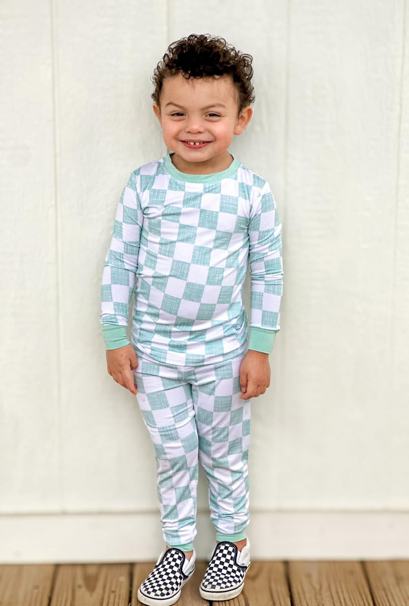 CHECKERED DREAMS SLEEPY SET