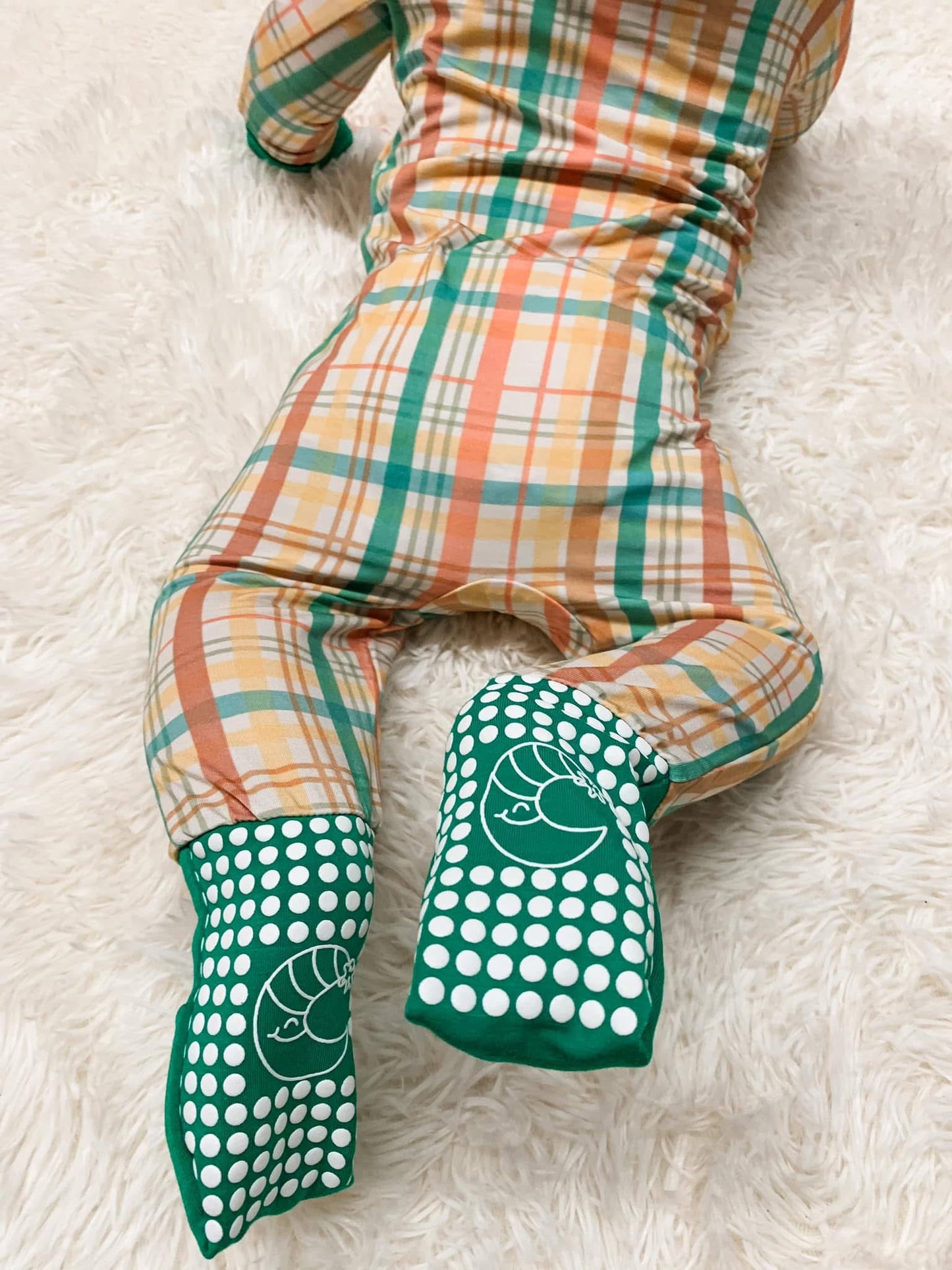 PLAID FOOTIE