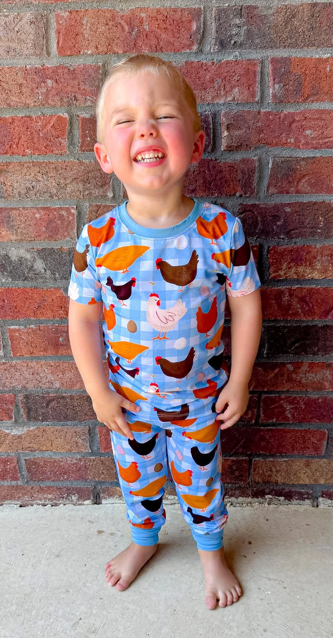 CLUCKIN’ CUTIES SLEEVE SLEEPY SET