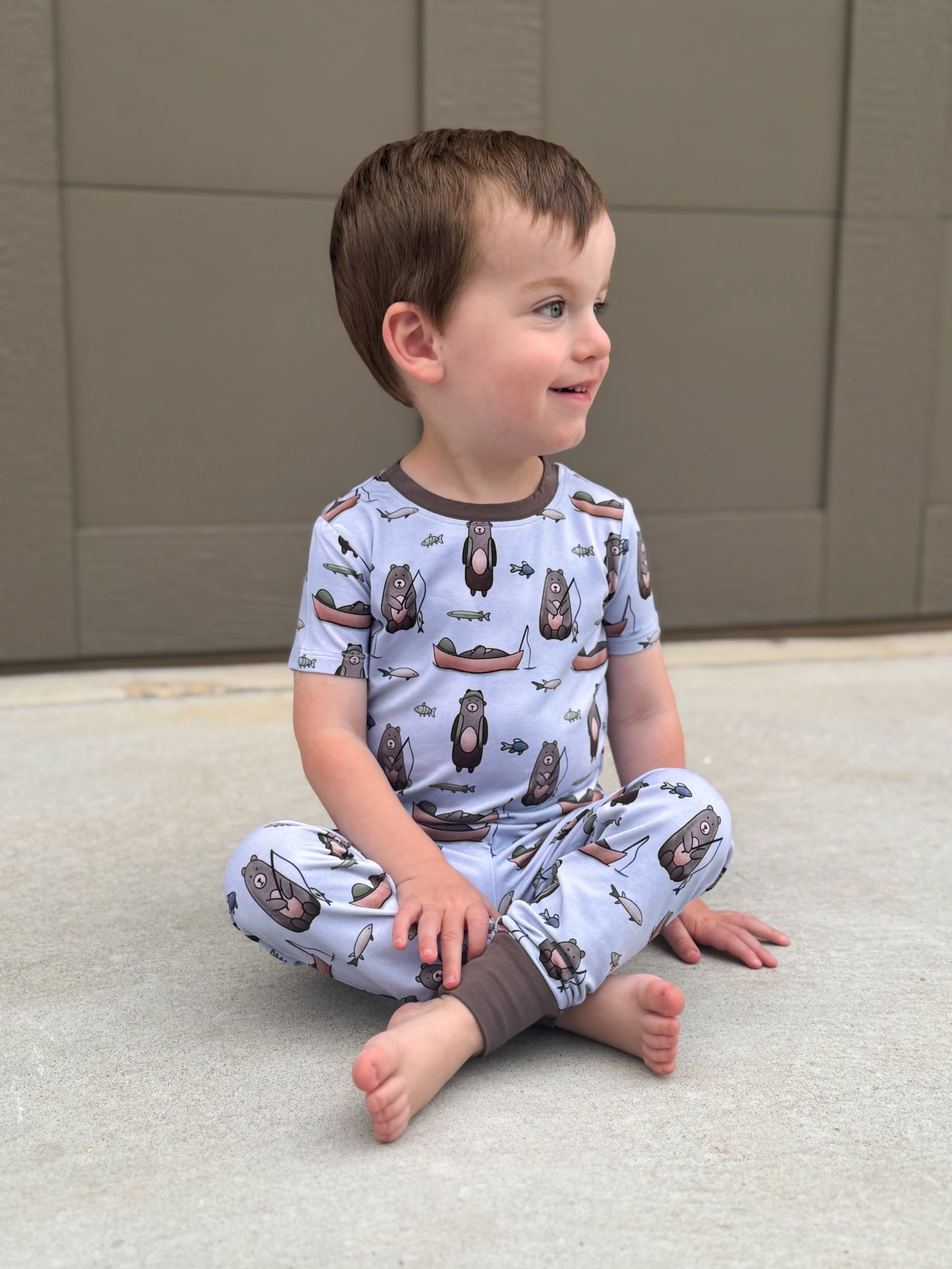 BOATING BUDDIES SHORT SLEEVE SLEEPY SET