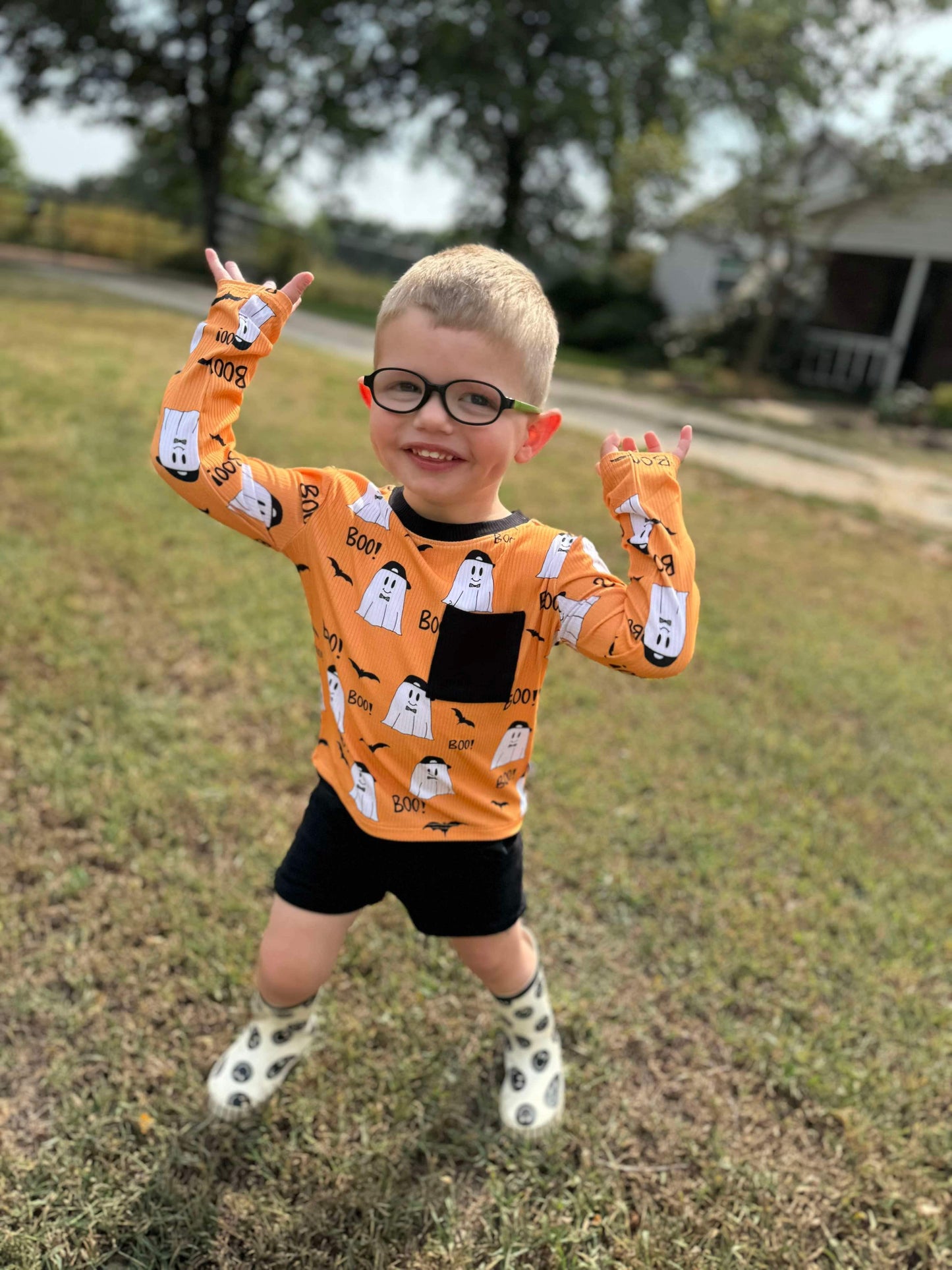 BOO! BRO POCKET TEE