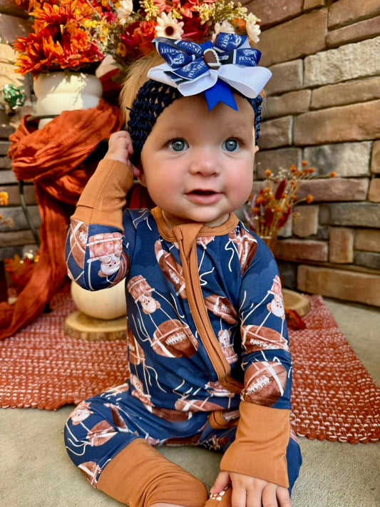 TOUCHDOWN TEDDIES FOOTIE