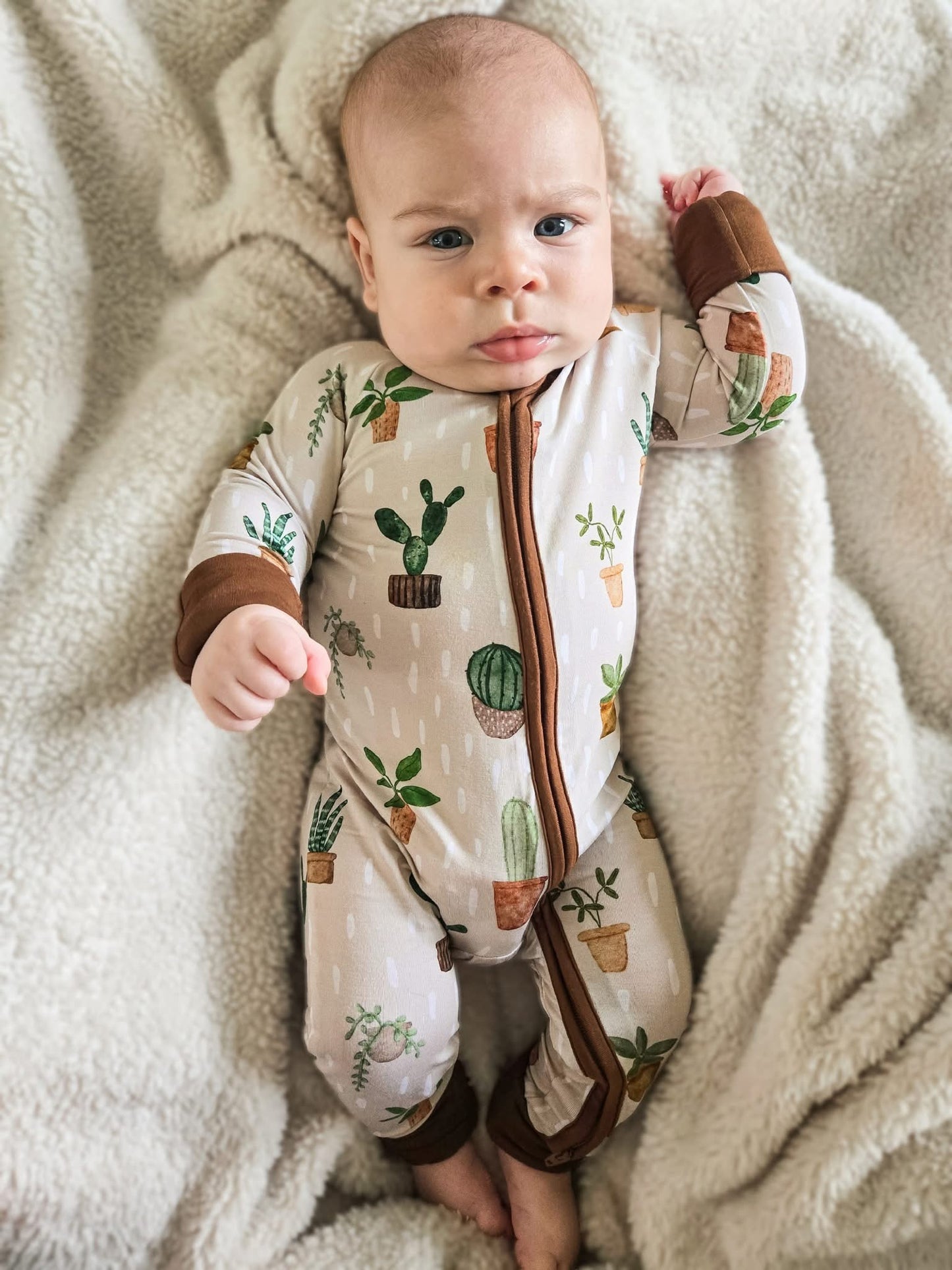 CACTUS CUDDLES FOOTIE