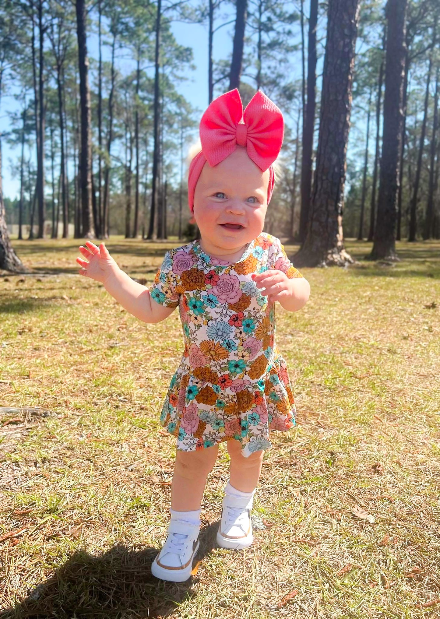 POPPY TWIRL W/ BODYSUIT