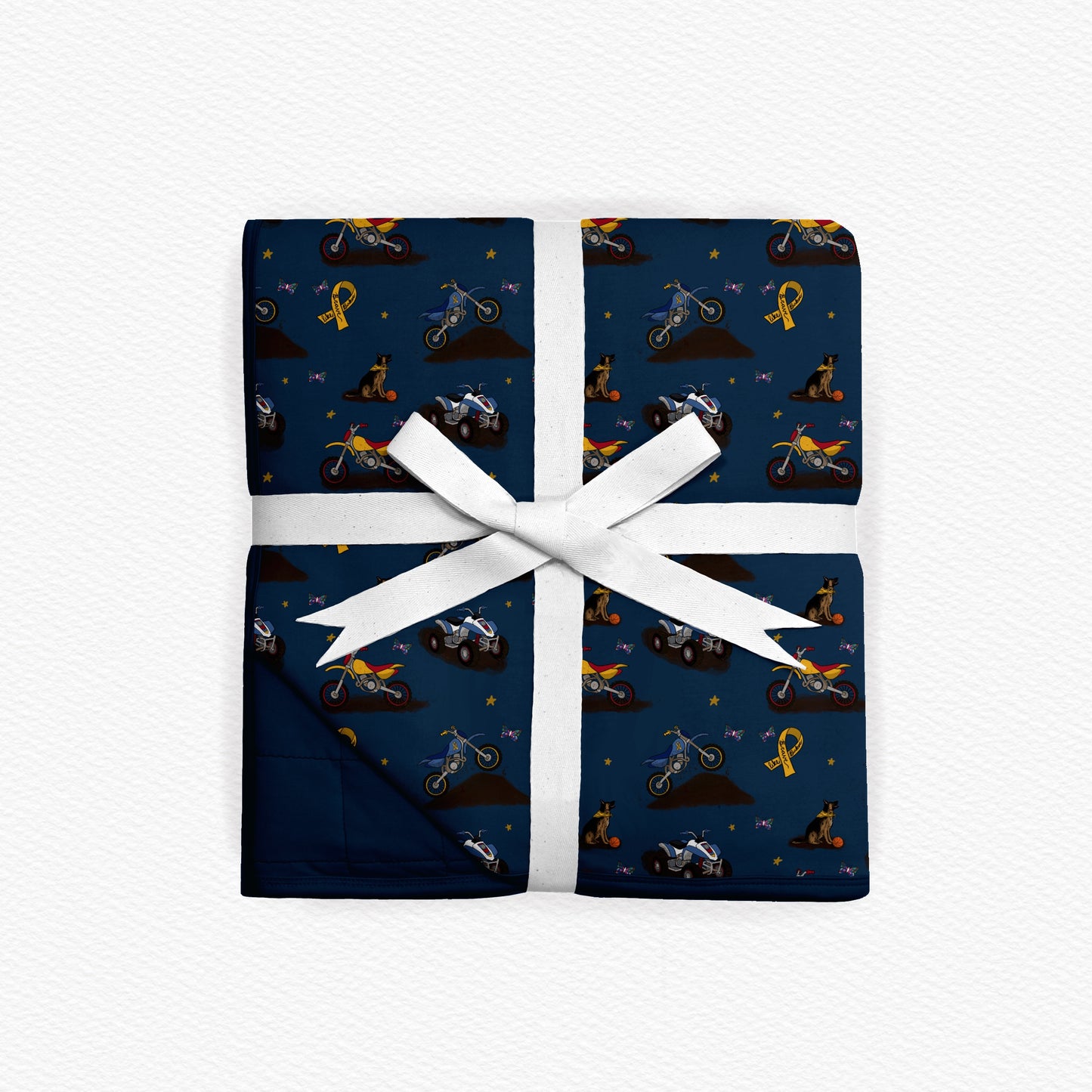 BRAVE LIKE BAKER TODDLER BLANKET (PRE-ORDER)