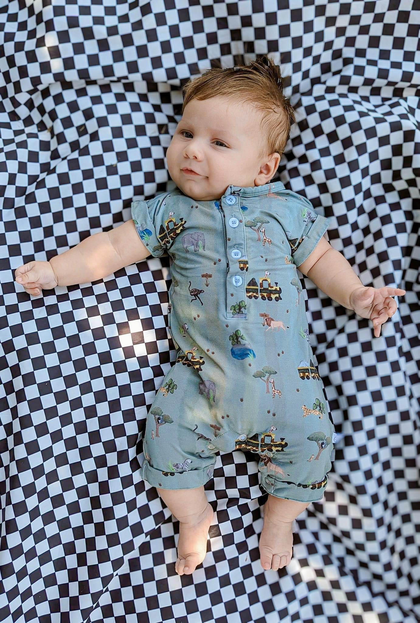 WHIMSICAL WILD ROMPER