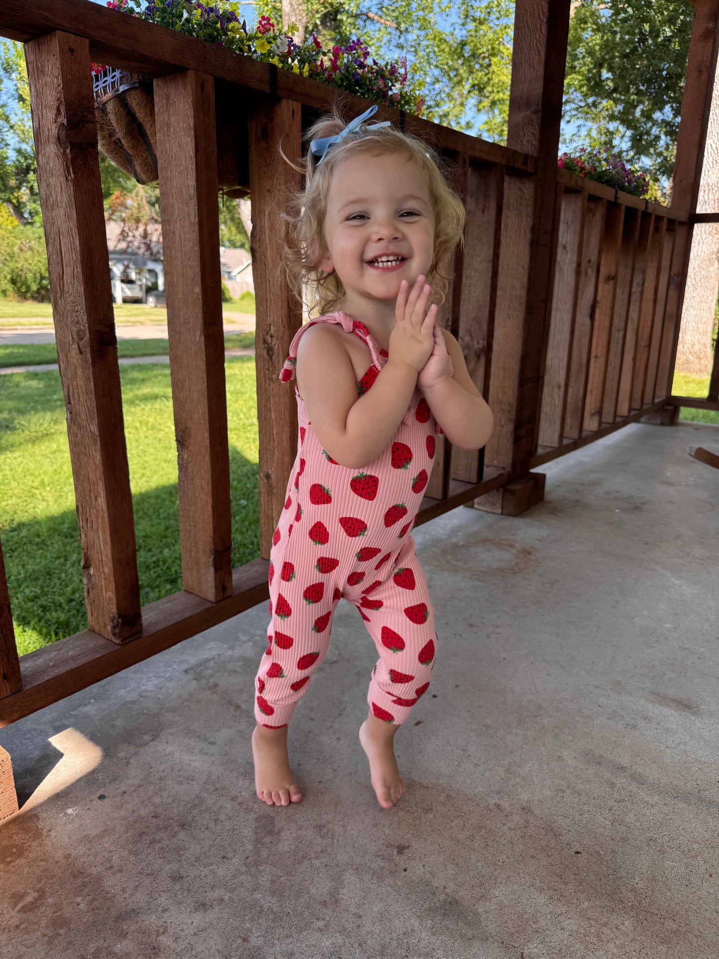 Strawberry Romper