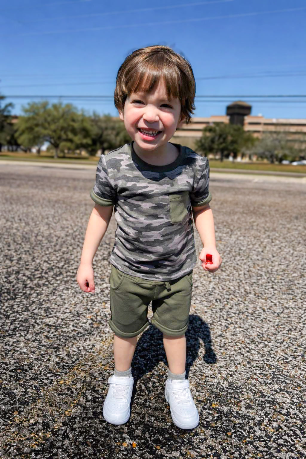 CAMO POCKET TEE SET