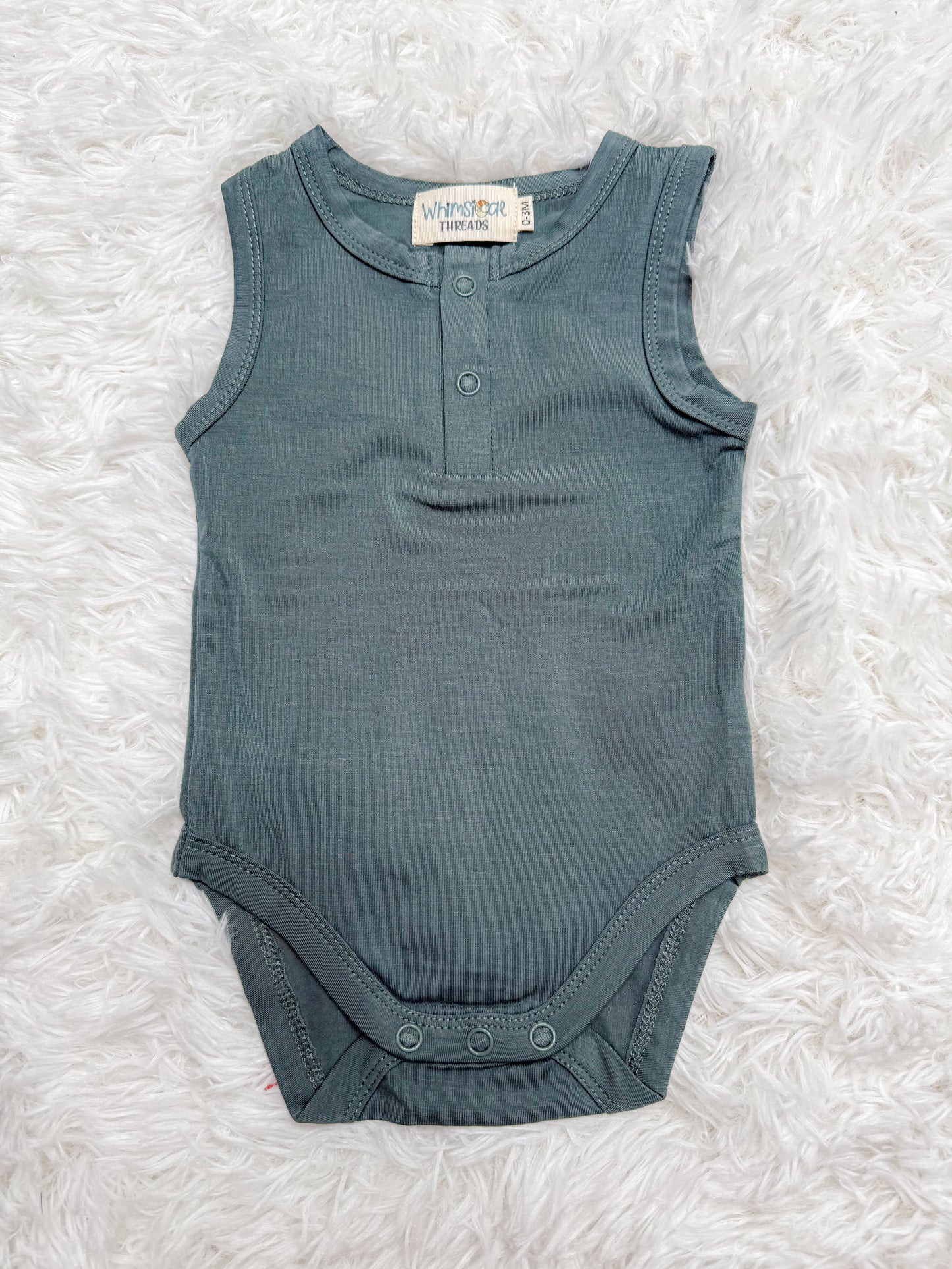 Green Bamboo Bodysuit