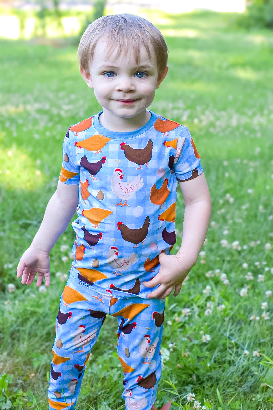 CLUCKIN’ CUTIES SLEEVE SLEEPY SET