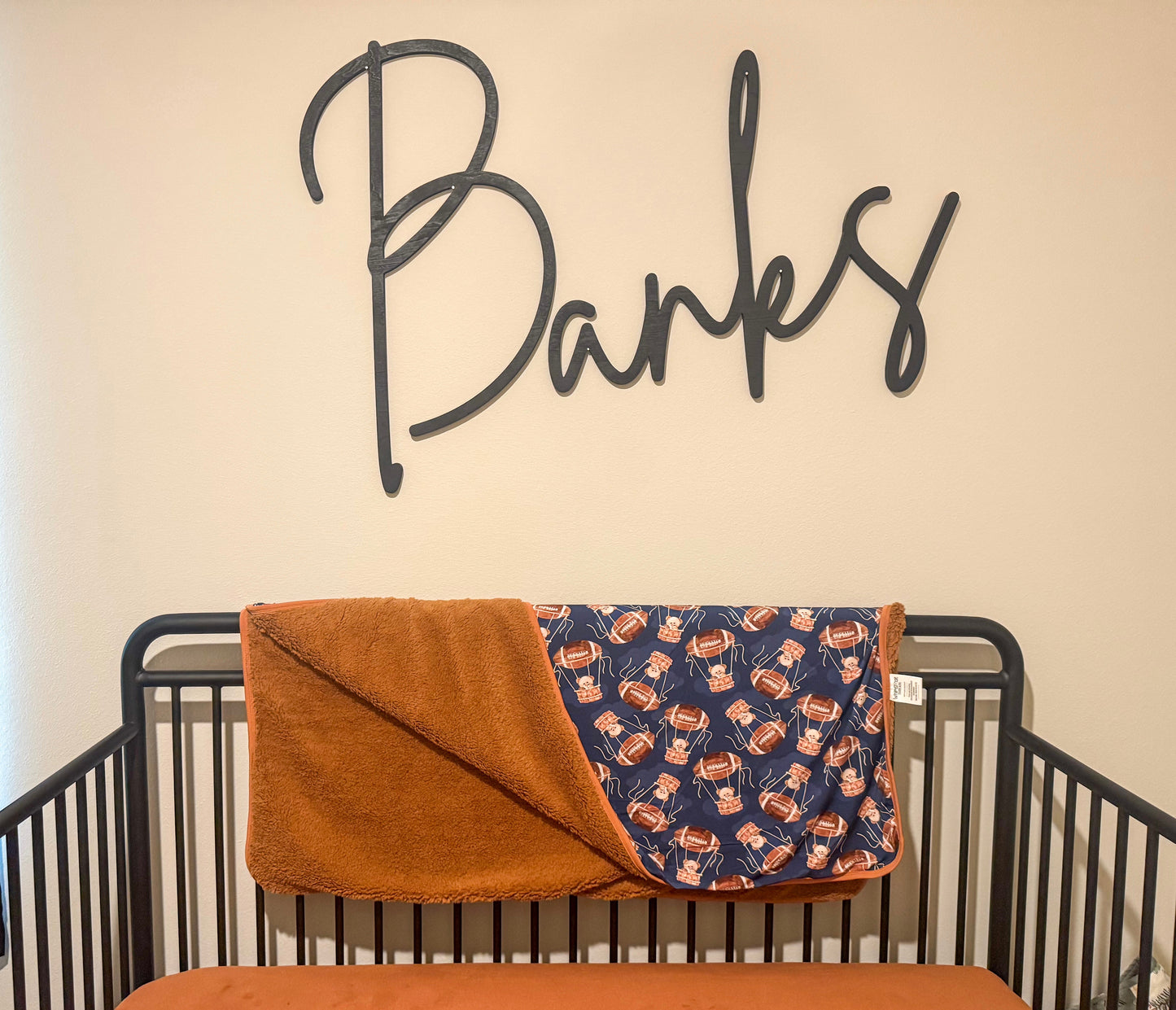 TOUCHDOWN TEDDIES BAMBOO PLUSH BLANKET