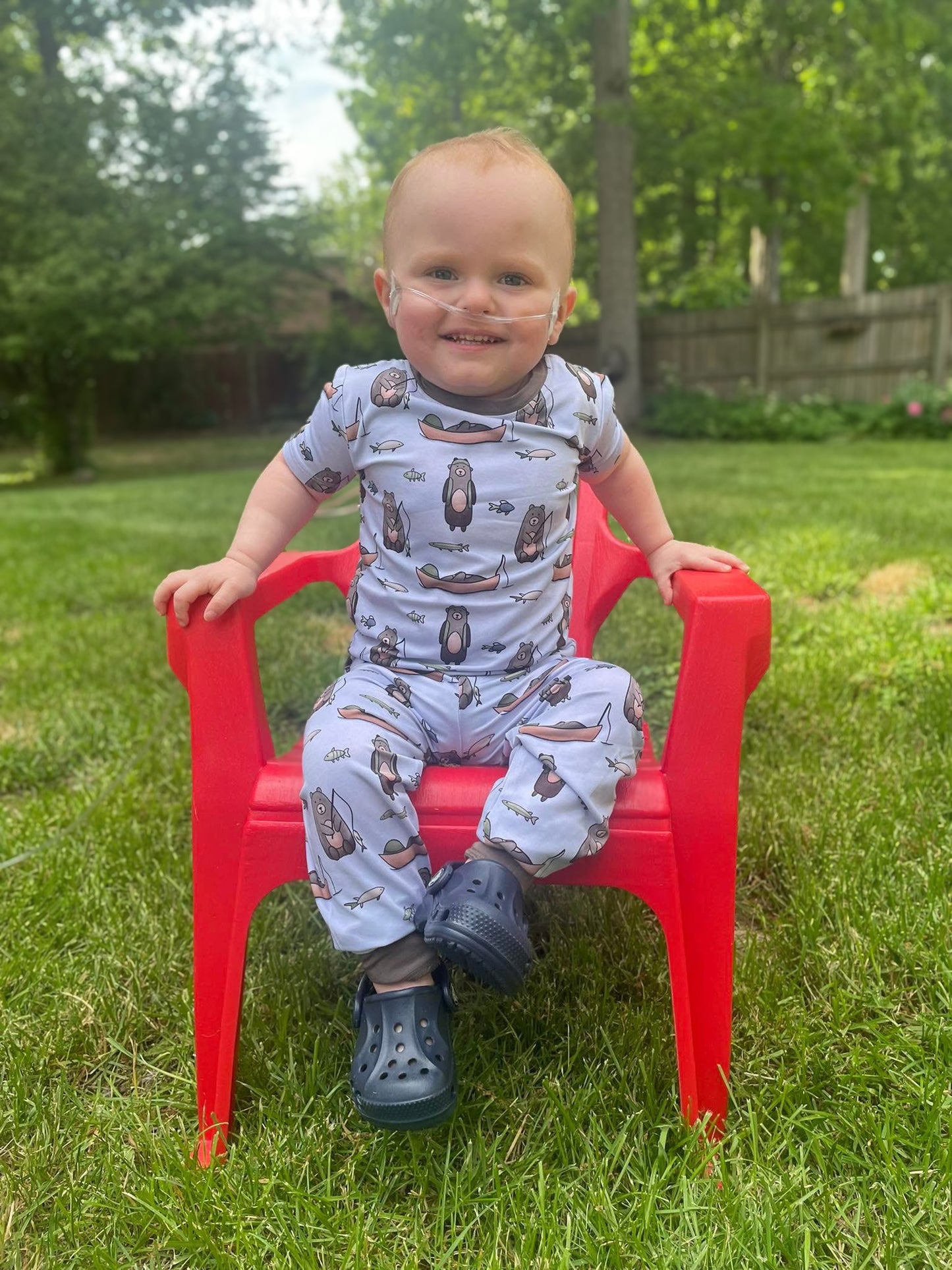 BOATING BUDDIES SHORT SLEEVE SLEEPY SET
