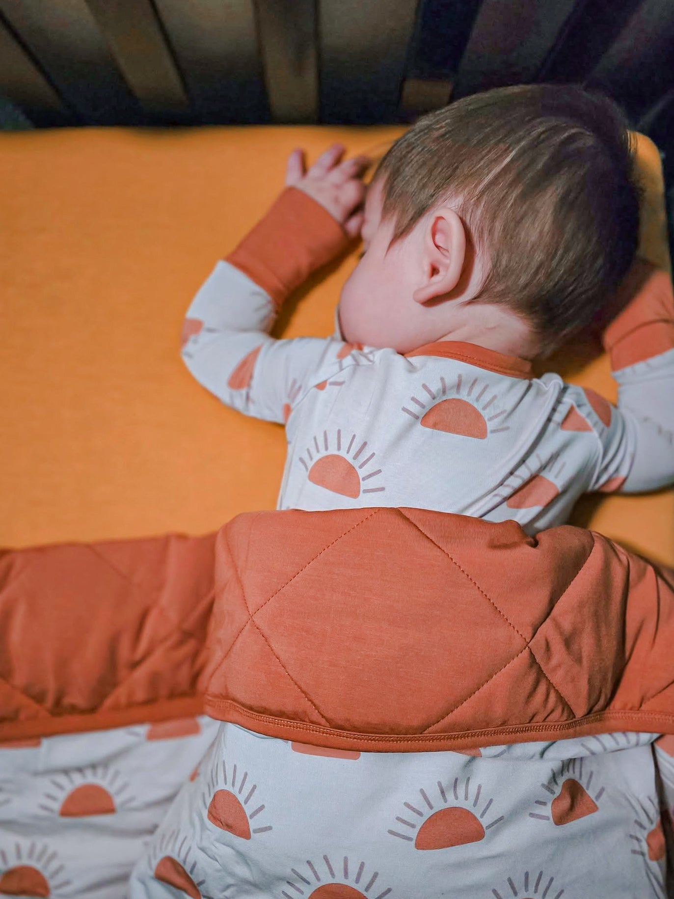 SUNSET TODDLER QUILTED BLANKET