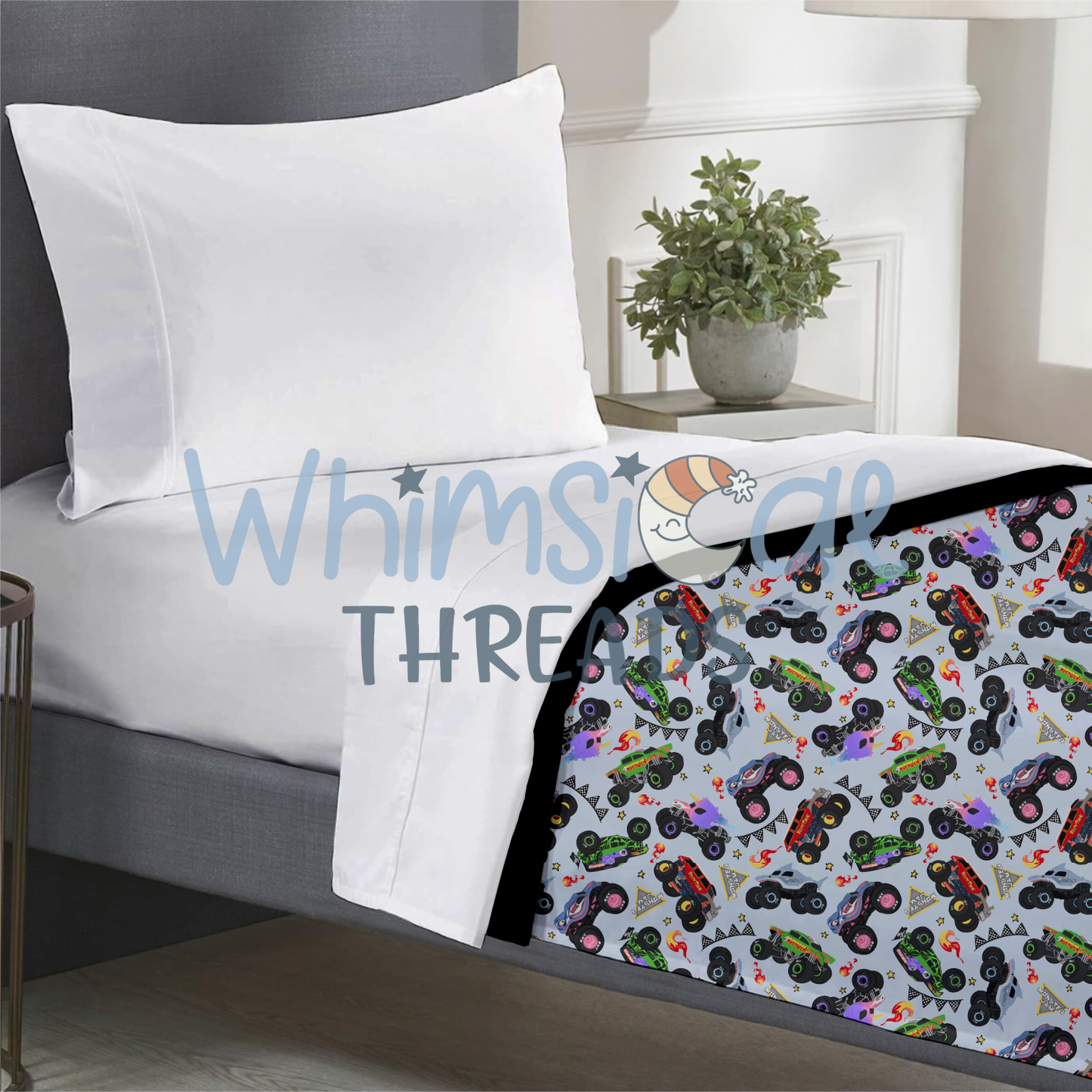 TRUCK YEAH TWIN QUILTED COMFORTER