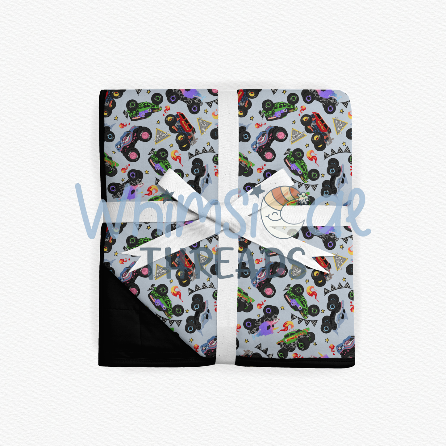 TRUCK YEAH TODDLER QUILTED BLANKET