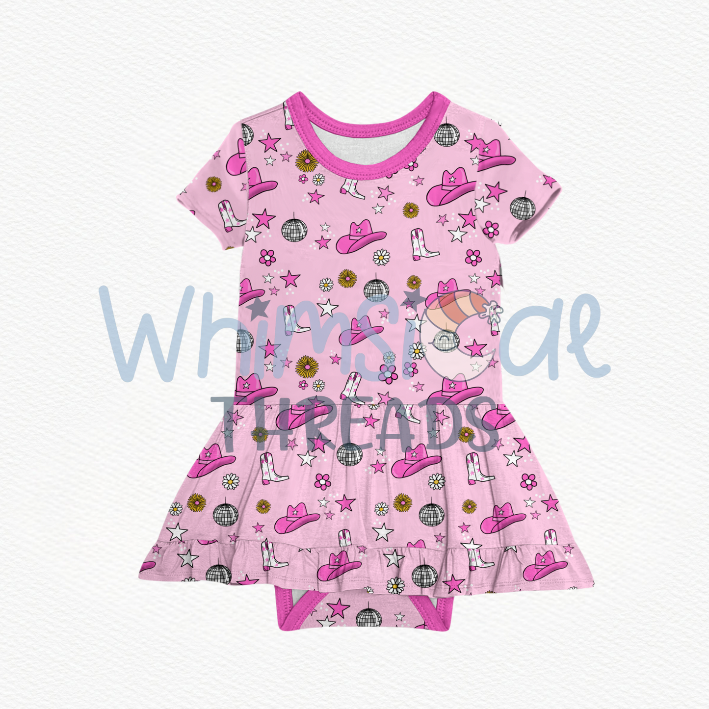 PRE-ORDER RHINESTONE COWGIRL BODYSUIT TWIRL