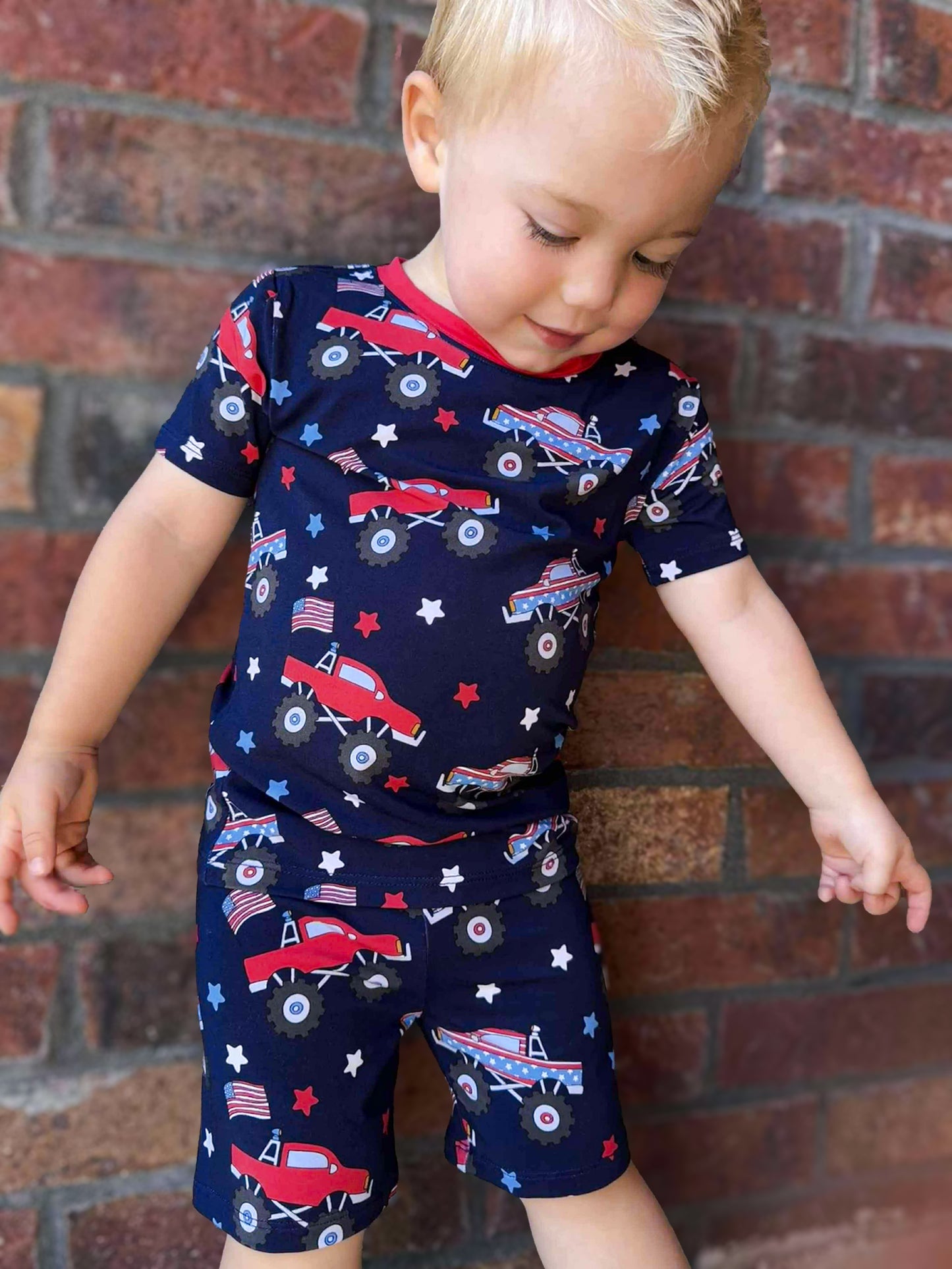 TRUCKIN' FREEDOM SHORTS SLEEPY SET