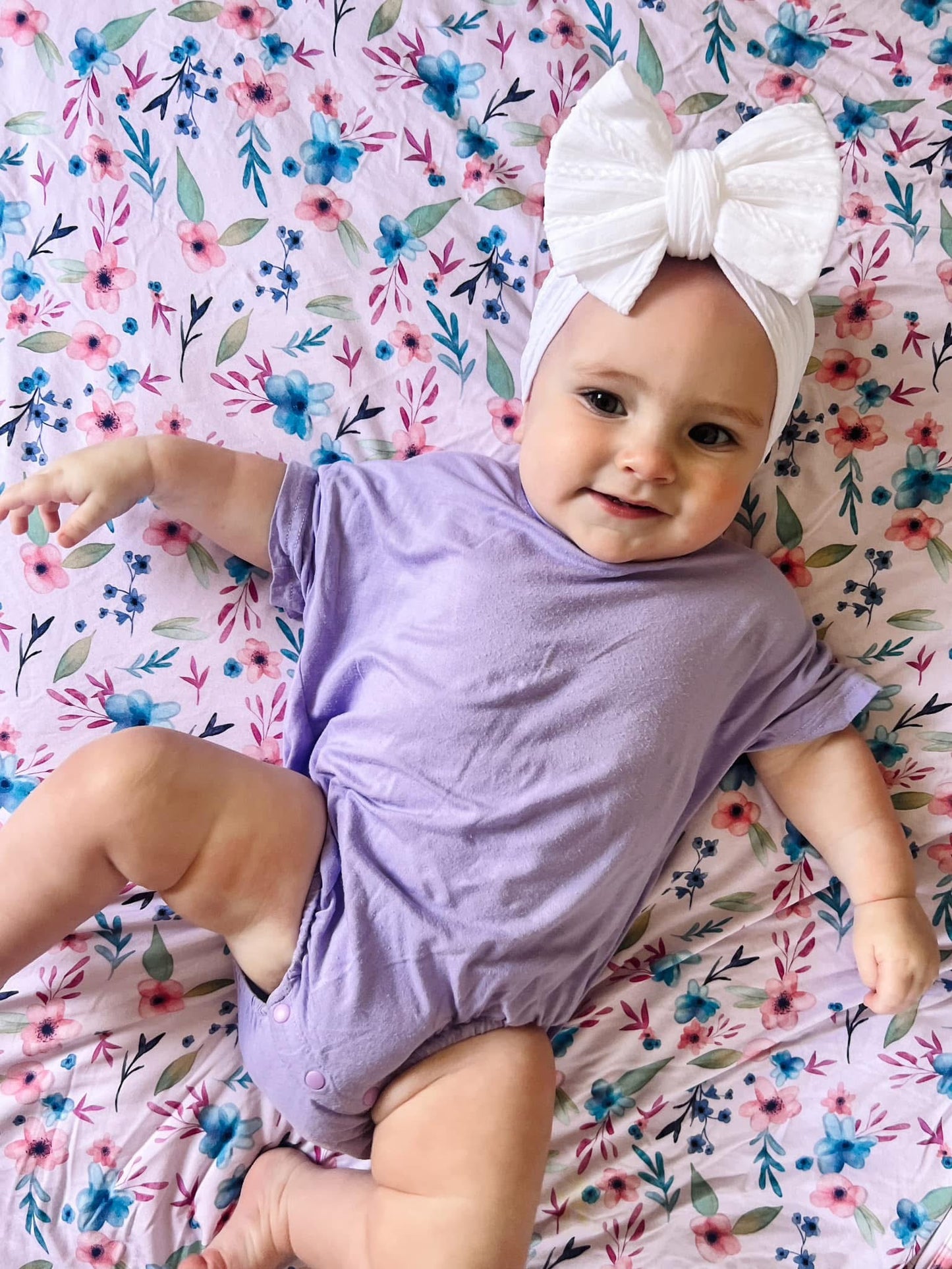 PURPLE ORGANIC COTTON BUBBLE