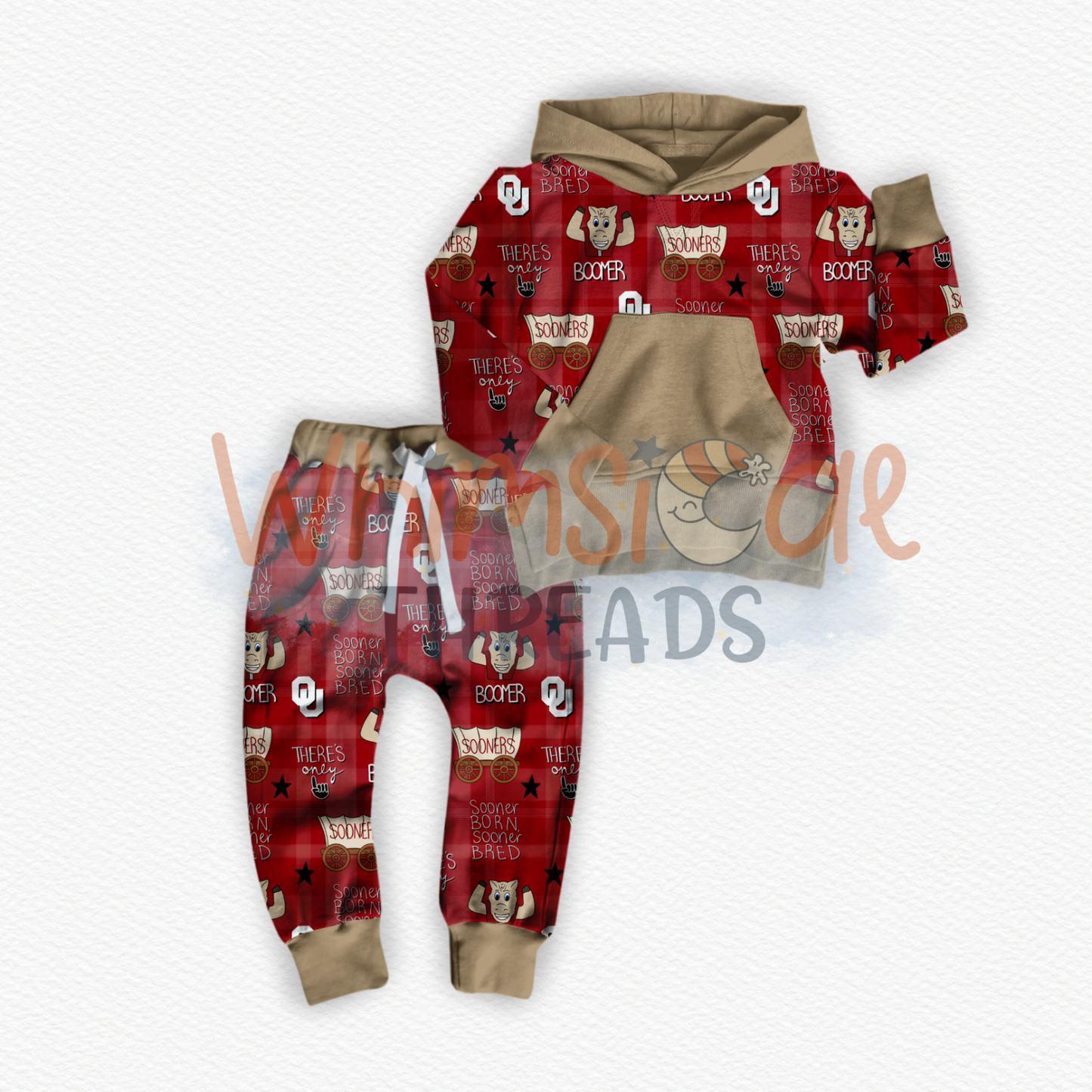 BORN & BRED HOODIE + JOGGER SET (PRE-ORDER)