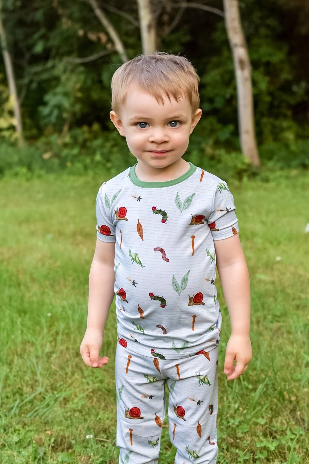 SNUGGLE BUGS SHORT SLEEVE SLEEPY SET