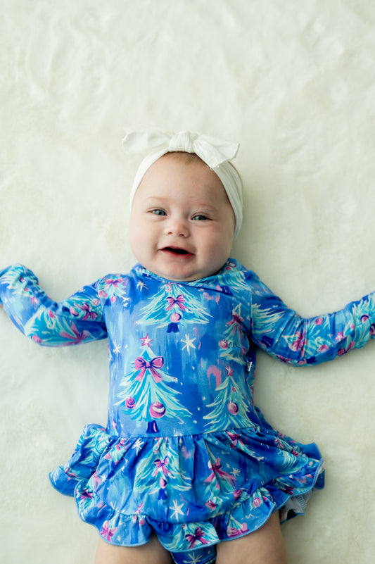 TINSEL + TWIRL DRESS W/ BODYSUIT