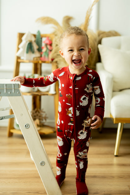 SANTA BABY FOOTIE