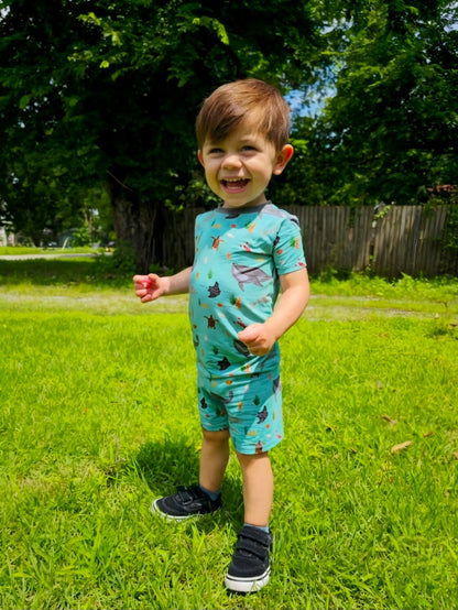 TIDES & TAILS SHORTS SET