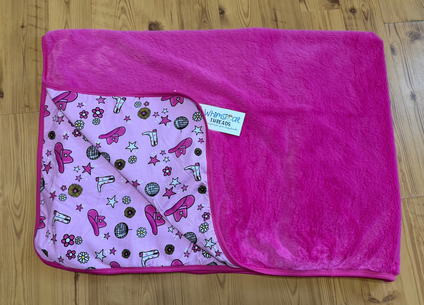 SAVVY'S ROUND-UP PLUSH TODDLER BLANKET