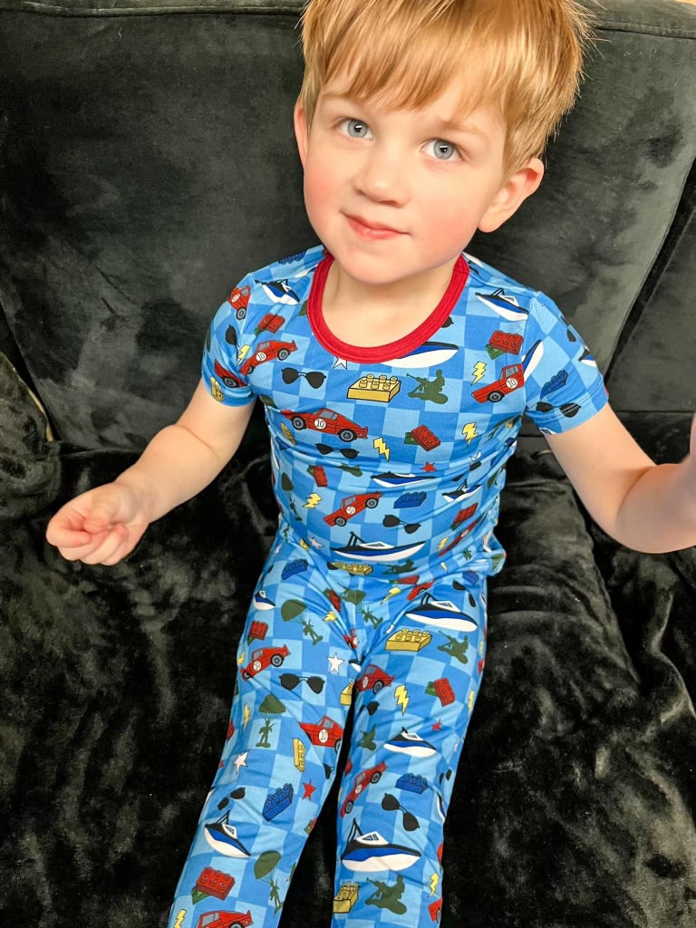 WYATT'S TOYBOX SHORT SLEEVE SLEEPY SET