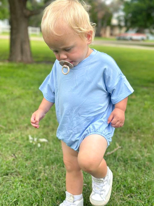 BLUE ORGANIC COTTON BUBBLE