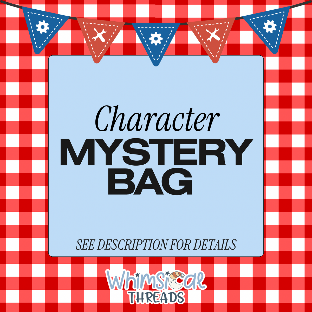 CHARACTER PRINT MYSTERY BAGS