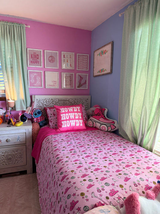 SAVVY'S ROUND-UP TWIN QUILTED COMFORTER