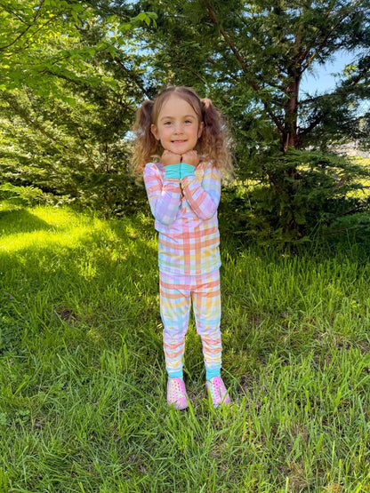 OG SPRING PLAID SLEEPY SET