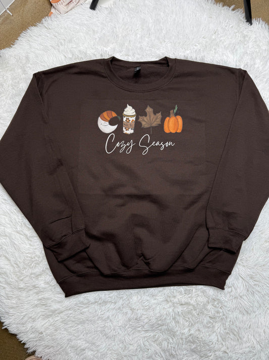 COZY SEASON CREWNECK SWEATSHIRT