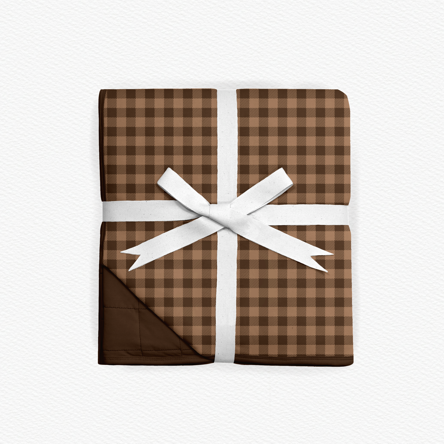 GINGHAM ADULT BLANKET (PRE ORDER)