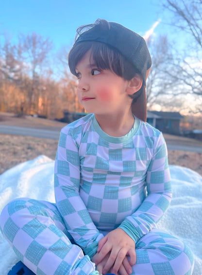 CHECKERED DREAMS SLEEPY SET