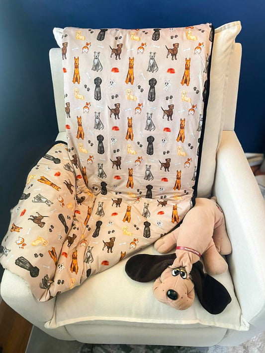 PAWJAMA PARTY TODDLER BLANKET