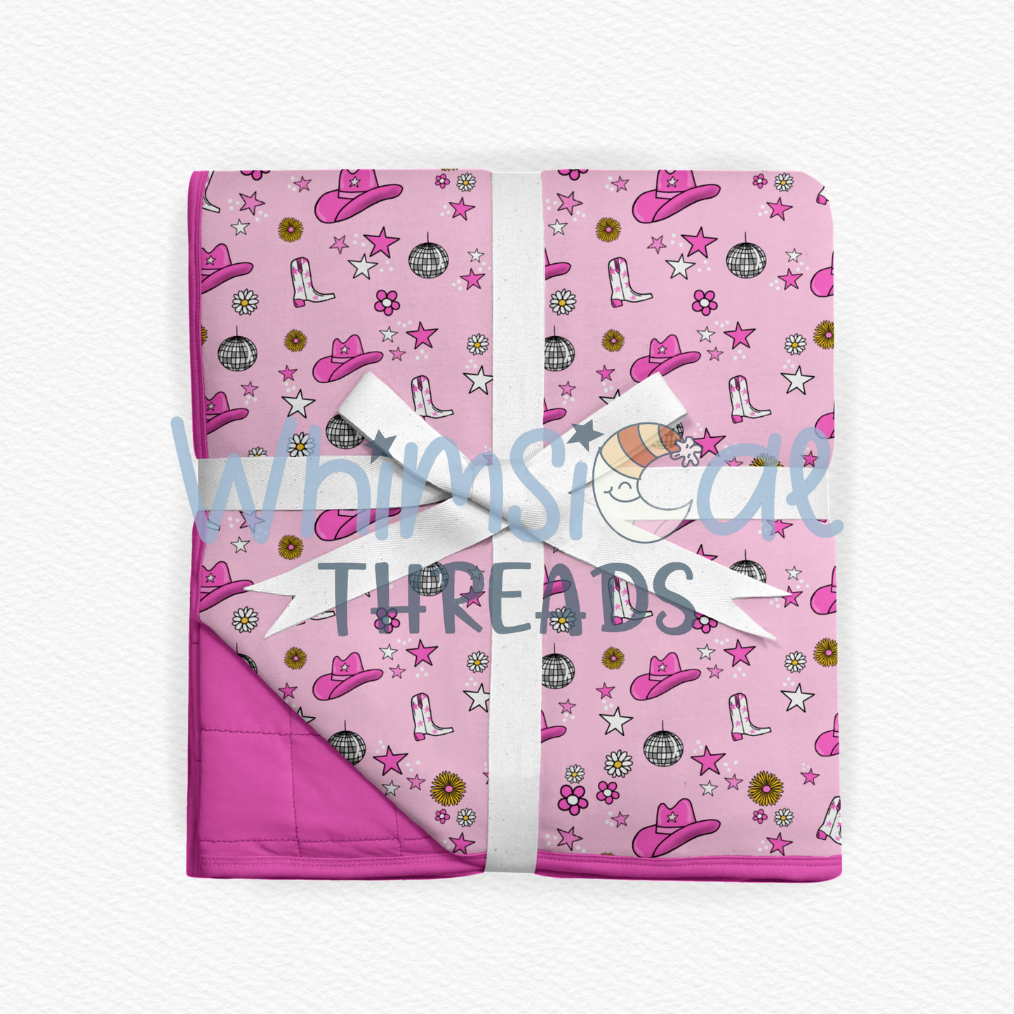 SAVVY'S ROUND-UP PLUSH TODDLER BLANKET