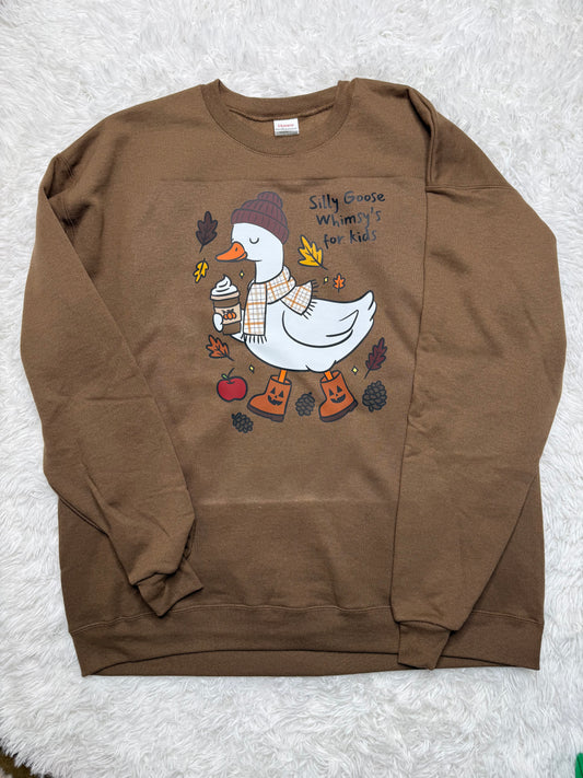 SILLY GOOSE CREWNECK SWEATSHIRTS