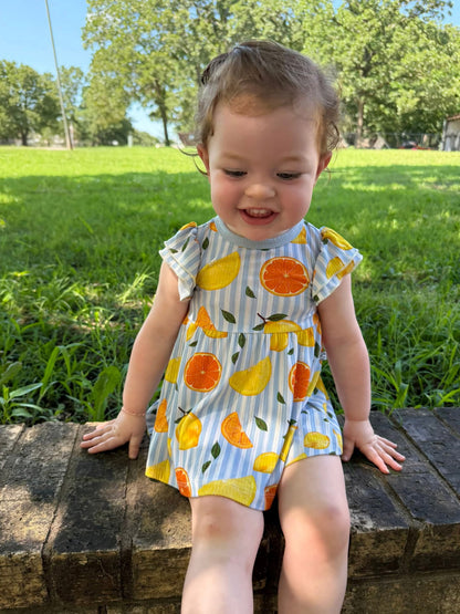 MAIN SQUEEZE PEPLUM + RUFFLE BUMMIES (RIBBED)
