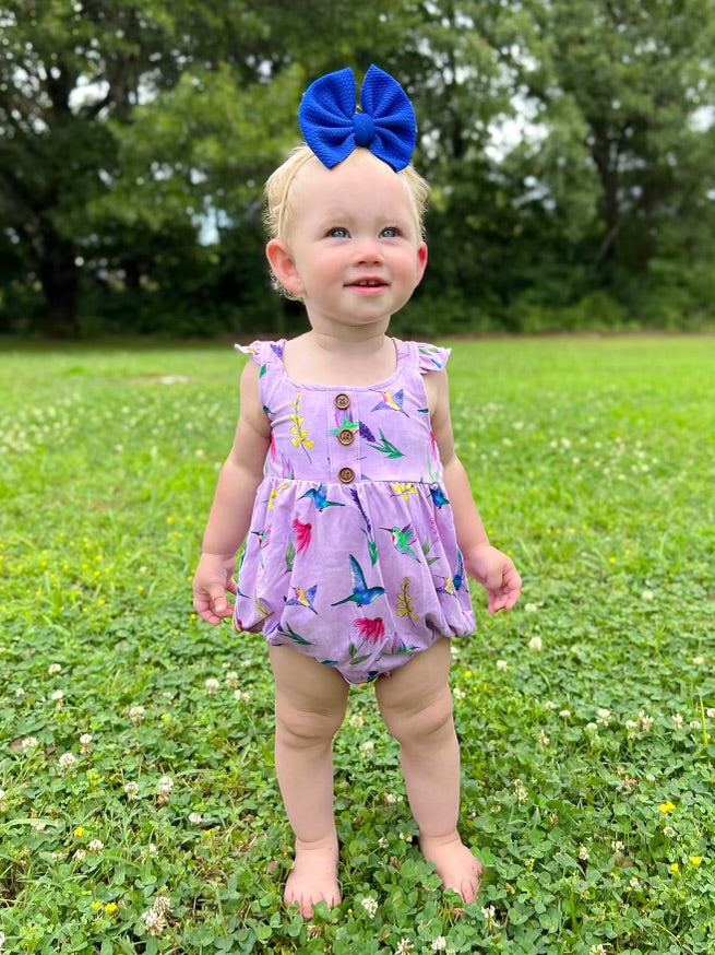 SHERRIE'S WINGS BUBBLE ROMPER