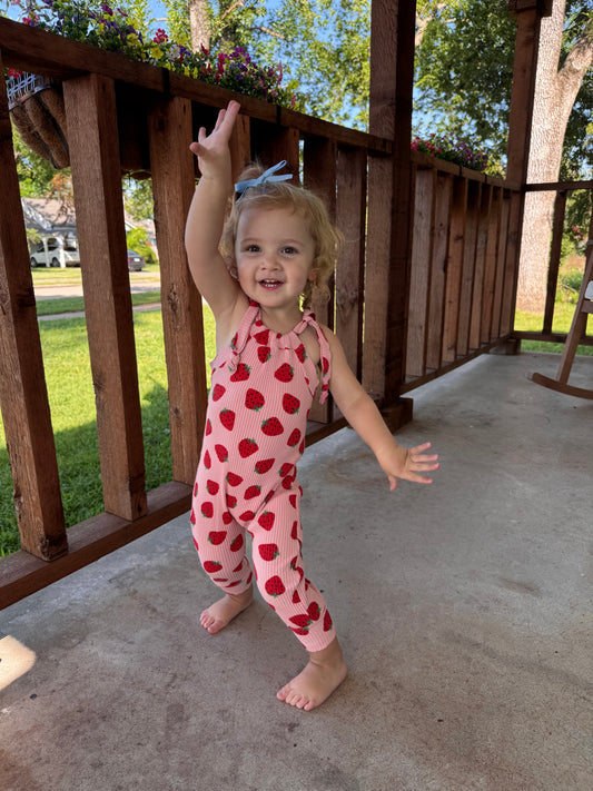 Strawberry Romper