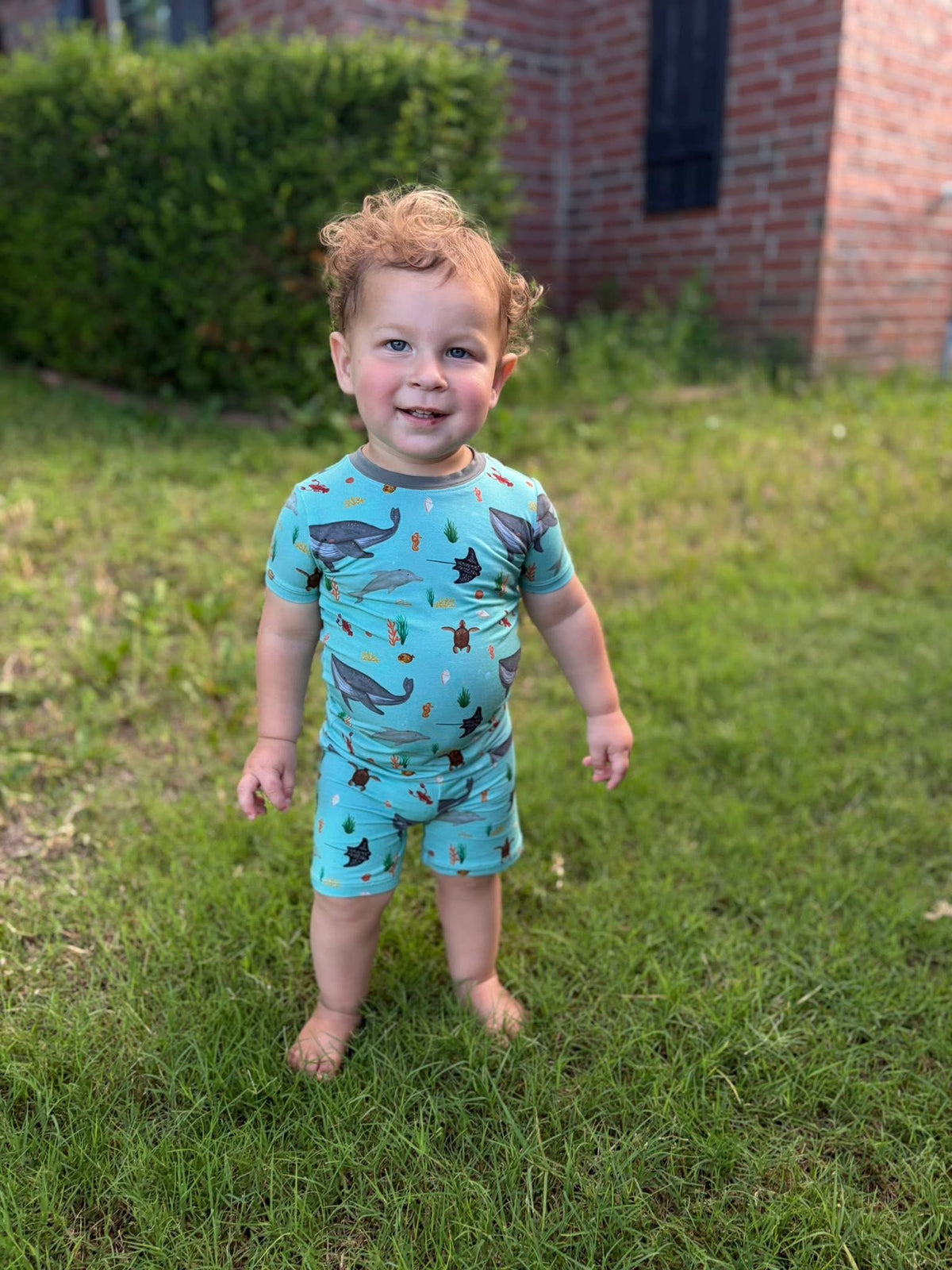 TIDES & TAILS SHORTS SET