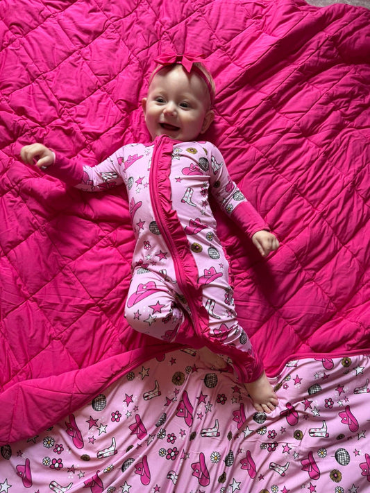 SAVVY'S ROUND-UP TODDLER BLANKET