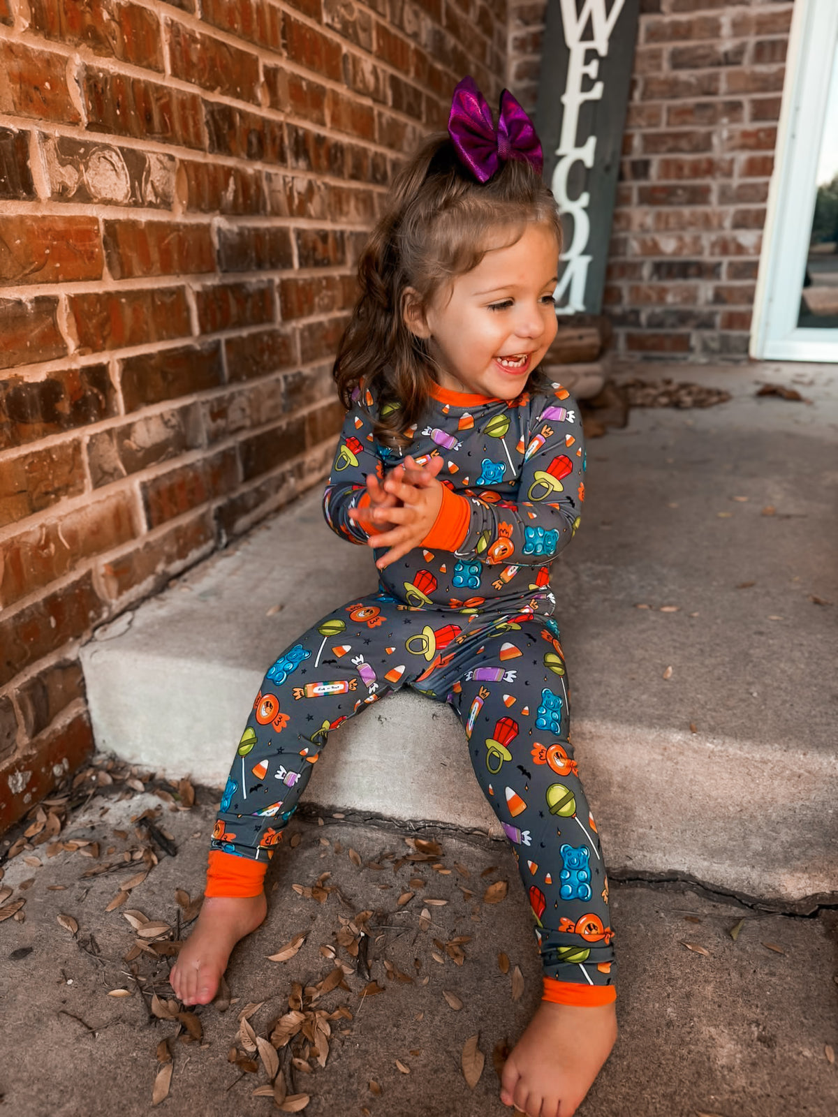 SWEET AND SPOOKY  SLEEPY SET