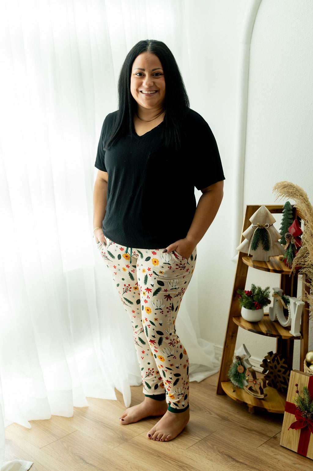 PETALS + PINE MAMA LOUNGE PANTS
