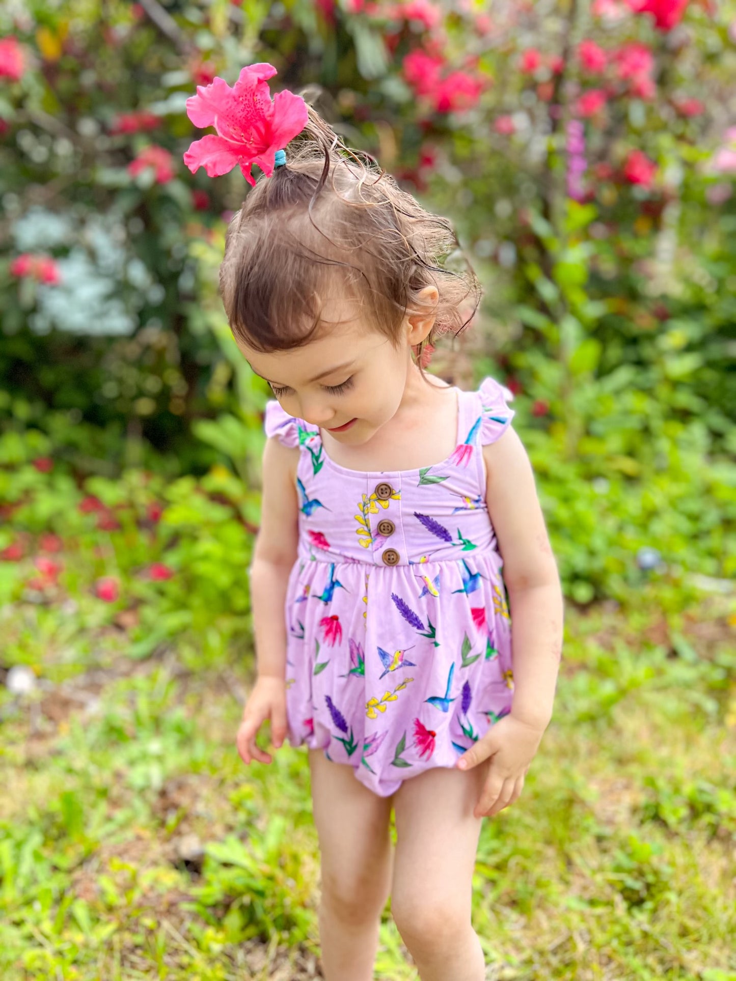 SHERRIE'S WINGS BUBBLE ROMPER