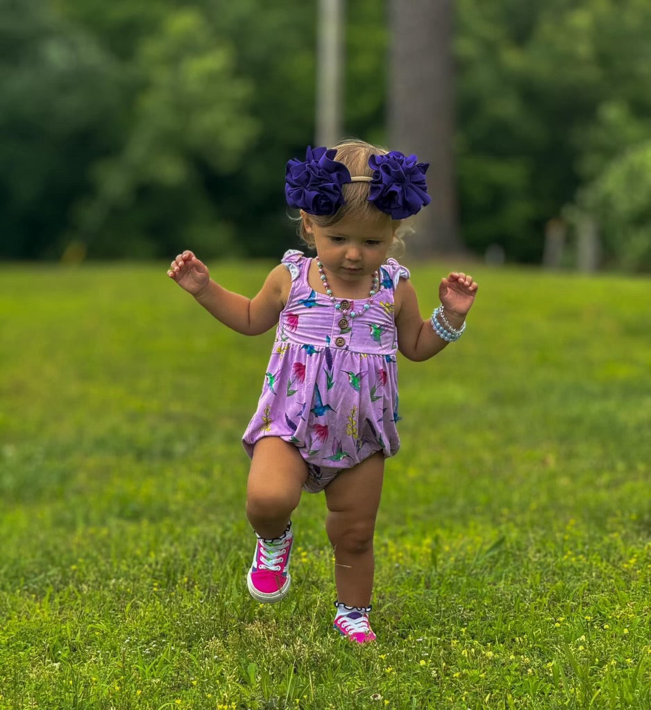 SHERRIE'S WINGS BUBBLE ROMPER