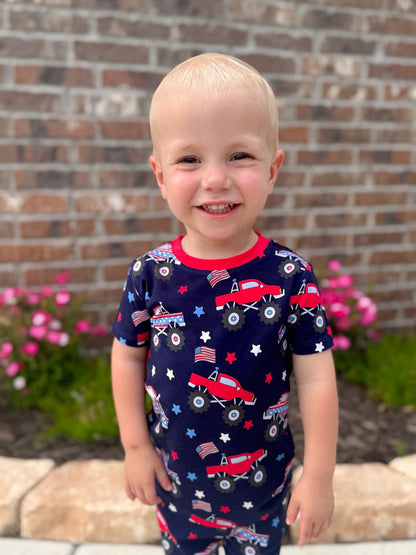 TRUCKIN' FREEDOM SHORTS SLEEPY SET